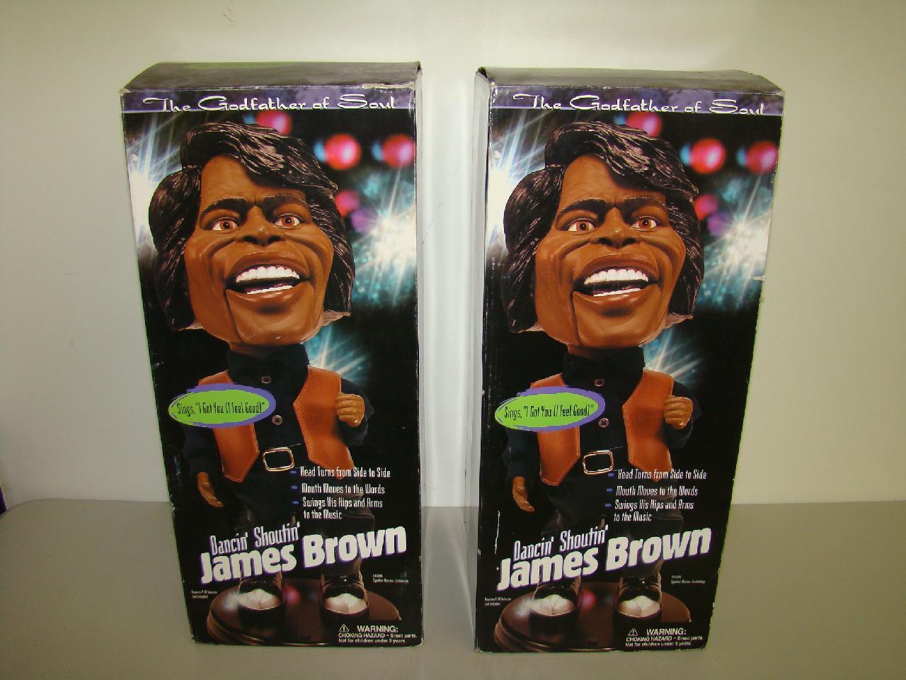 Lot of Two Dancin' Shoutin' James Brown Dolls