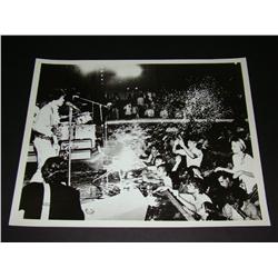 Jimi Hendrix Concert 1968 Promo Photo