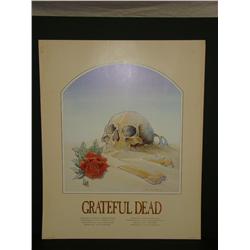 1981 Grateful Dead Europe Concert Poster