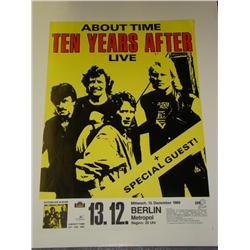 (2) Ten Years After Berlin German Concert Posters