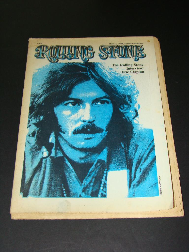 1968 Eric Clapton Rolling Stone Mag Vol.1 #10