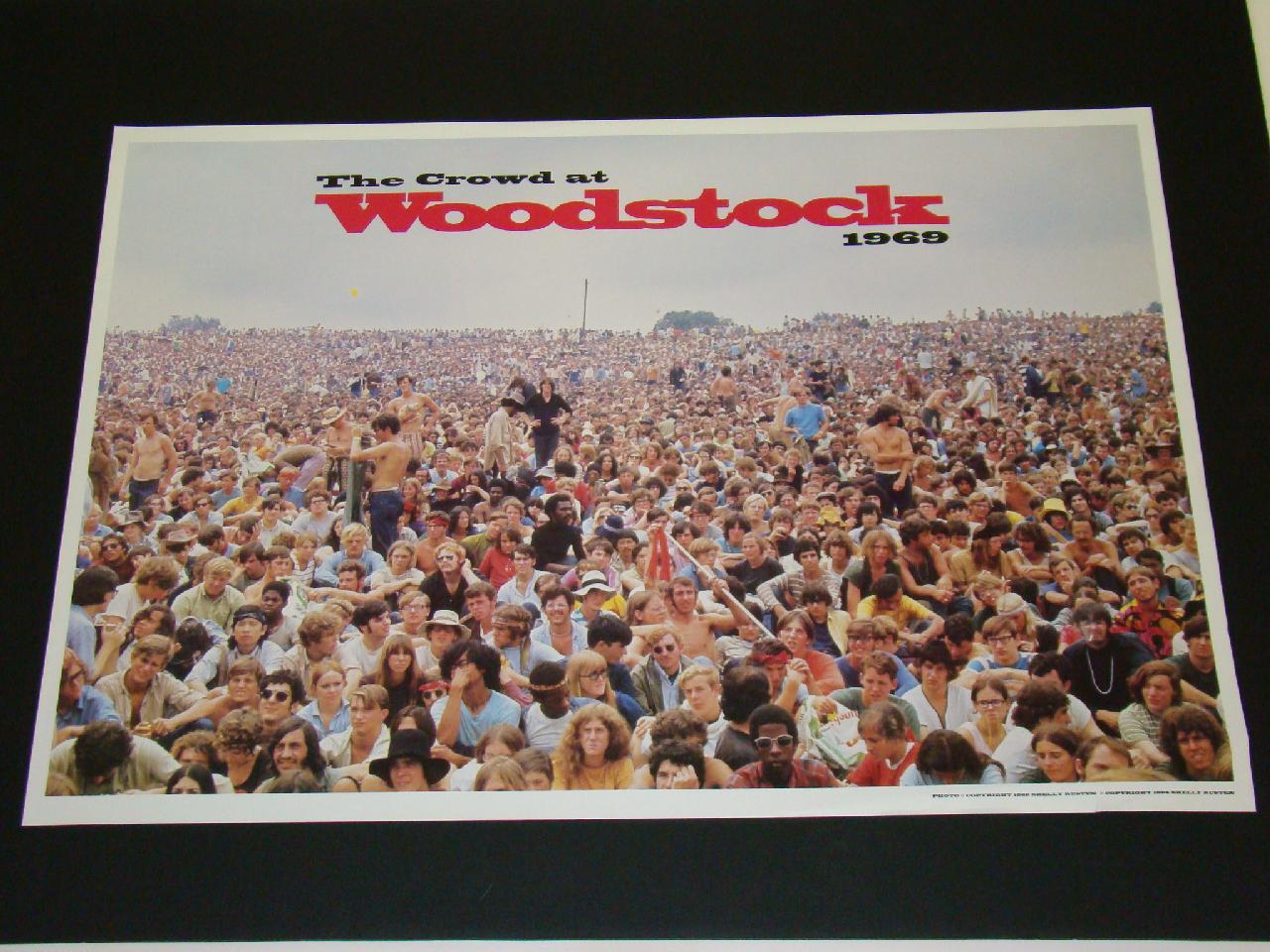 (2) 1969 Woodstock Posters Signed Ltd Ed