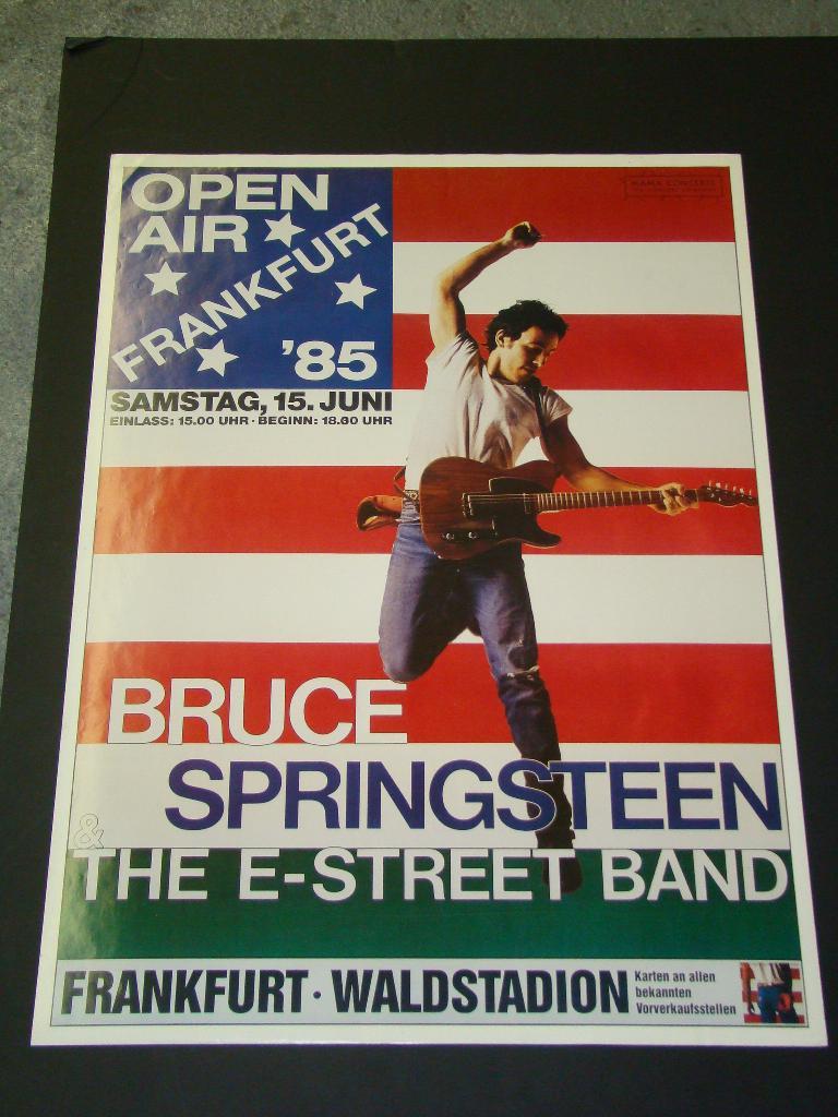邦楽 BRUCE SPRINGSTEEN FRANKFURT 1985 Bruce Springsteen - 1985-06-15, Waldstadion, Frankfurt