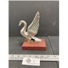 Image 2 : Swan Hood Ornament - Has Hole Near Base