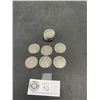 Image 1 : Lot of 14 50Cent Coins 2002 (1952 - 2002) Includes 50 Years Port Silver
