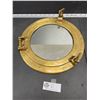 Image 1 : Vintage Brass Porthole Turned Into A Mirror