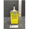 Image 1 : Panef Fan Belt V Belt Dressing 4 Fluid Ounce Tin