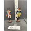 Image 1 : Vintage Hand Painted Lead Military Men 4" Tall