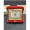 Image 2 : Vintage Kohler Germany Red Crocodile Travel Clock