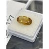 Image 2 : Citrine 5.475ct 16.11 x 9.96 x 6.72mm Oval Cut  Loupe Clean Brazil Untreated