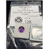 Image 1 : Dark Amethyst 5.165ct 11.87 x 11.23 6.69mm Oval Cut VVS Eye Clean Uruguay Untreated