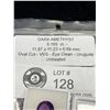 Image 3 : Dark Amethyst 5.165ct 11.87 x 11.23 6.69mm Oval Cut VVS Eye Clean Uruguay Untreated