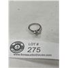 Image 1 : Sterling Solitaire Ring