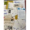 Image 2 : Very Large Lot of Air Canada Paper Ephemera