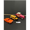 Image 1 : Vintage Collectible Toy Car Lot. Dune Buggy, School Bus, Etc