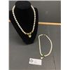 Image 1 : Lot of 2 Pearl Necklaces