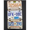 Image 2 : Lot of 5 BC Trailer License Plates