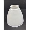 Image 2 : Small White Milk Glass Torchiere Lamp Shade