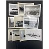 Image 1 : Lot of 10 Vintage Black and White Airplane Photos