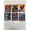 Image 1 : Brand New Lot of 6 Special Edition Hot Wheels Cars - Batman, Superman, Etc.