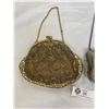 Image 2 : Lot of 2 Beautifully Beaded Vintage Ladies Clutch Handbags