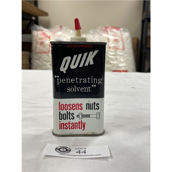 Quik Penetrating Solvent 8 Fluid Ounce Tin