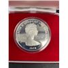 Image 2 : Queen Elizabeth, Queen of New Zealand $1 Dollar Coin 1978 In Original Box