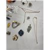 Image 2 : Vintage Jewellery Lot  - Ring, Necklaces, Earrings, Etc.