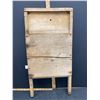 Image 3 : Vintage Antique Wooden and Glass Washboard "The Fraser Mountain" Manufactured by Western Broom and W