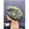 Image 2 : Vintage Military Collectible Lot, Beret, Patches, Etc.