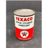 Image 2 : Old 4 Ounce Texaco Upper Cylinder Lubricant Texaco Canada Ltd Tin