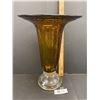 Image 2 : Large Decorative Glass Vase 14" Tall