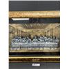 Image 2 : Beautiful 3d Framed Picture  - The Last Supper - 29 x 19"