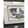 Image 2 : Wild Power by Tenny Whitfield 1990 Framed Print 18 x 22"