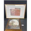 Image 1 : Lot of 2 Very Nice Framed Lithographs Largest 29 x 20"