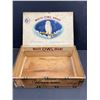 Image 4 : Vintage "White Owl" Cigar Box with An Early PNE Badge, Woodward's 1958 BC Centennial Badge, Early BC