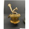 Image 2 : Antique Levent Hanging Oil Lamp with No.23 Vintage Aladdin Lamp Burner