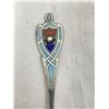 Image 2 : Good Quality Canadian Sterling and Enamel Spoon