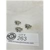 Image 1 : 3 Sterling Silver Frog Charms/Pendants