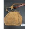 Image 3 : Antique Leather Bag with Added Shoulder Straps