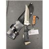 Image 1 : Nice Knife with Sheath plus Key Chain Knife