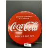 Image 1 : 17" Diameter Coca Cola Bottle Cap Sign