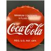 Image 2 : 17" Diameter Coca Cola Bottle Cap Sign