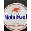 Image 2 : 17" Diameter Mobil Fuel Bottle Cap Sign