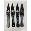 Image 2 : Set of 4 Throwing Knives in Sheath