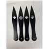 Image 3 : Set of 4 Throwing Knives in Sheath