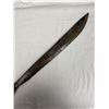 Image 2 : Antique Machete in Handmade Wooden "Boot Shaped" Sheath