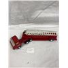 Image 2 : Lot of 2 Die Cast Cars - Police Wagon and Tonka Fire Truck Ladder