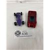 Image 1 : Lot of 2 HotWheels Cars - RedLine McLaren M6A 1969 and Shelby Turbine 1969