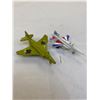 Image 2 : Lot of 6 Die Cast Planes Including Lesney Matchbox 1973 SkyBusters SB11 Alpha Jet